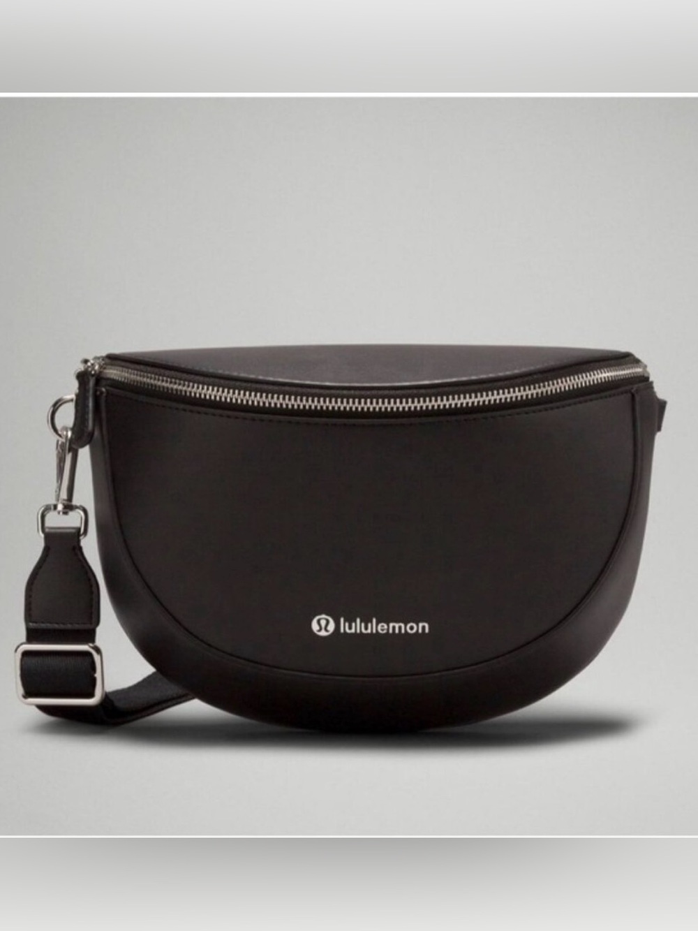lululemon athletica Black Crescent Crossbody Bag. NWOT.